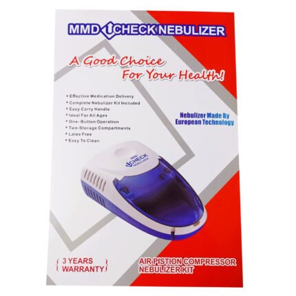 MMD Check Nebulizer – European Technology (3 Years Warranty)